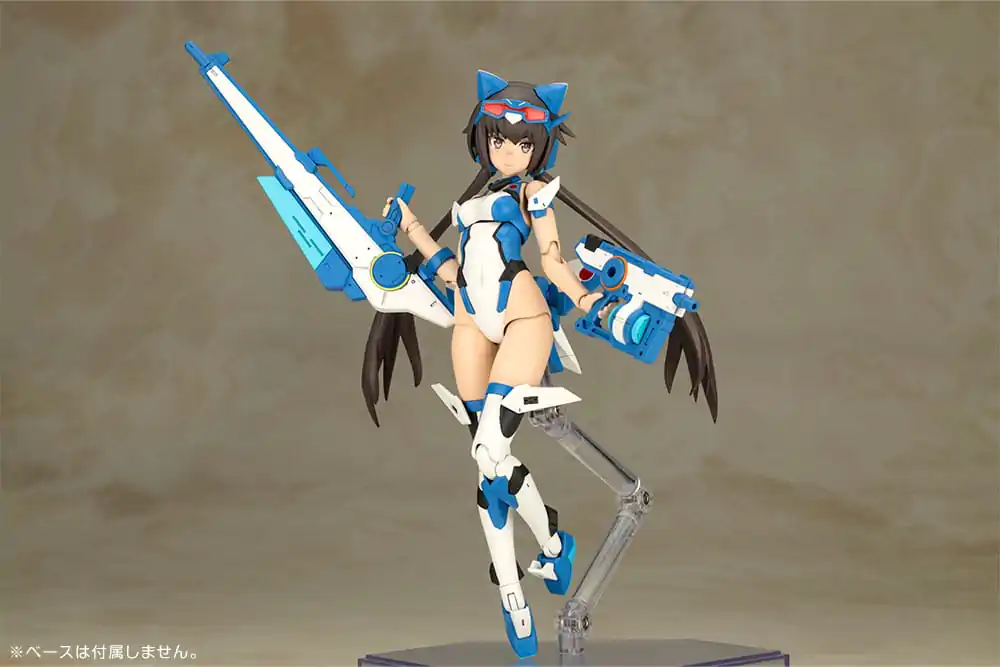 Frame Arms Girl Kit Model din Plastic Stylet Costum de baie Blue Impulse Color Ver. 16 cm poza produsului