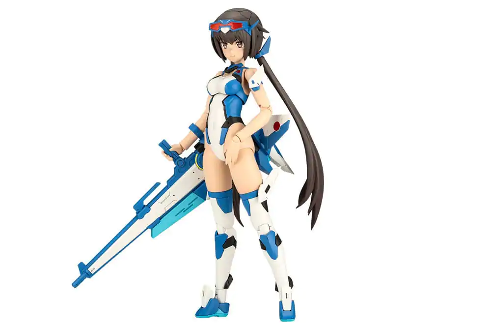 Frame Arms Girl Kit Model din Plastic Stylet Costum de baie Blue Impulse Color Ver. 16 cm poza produsului