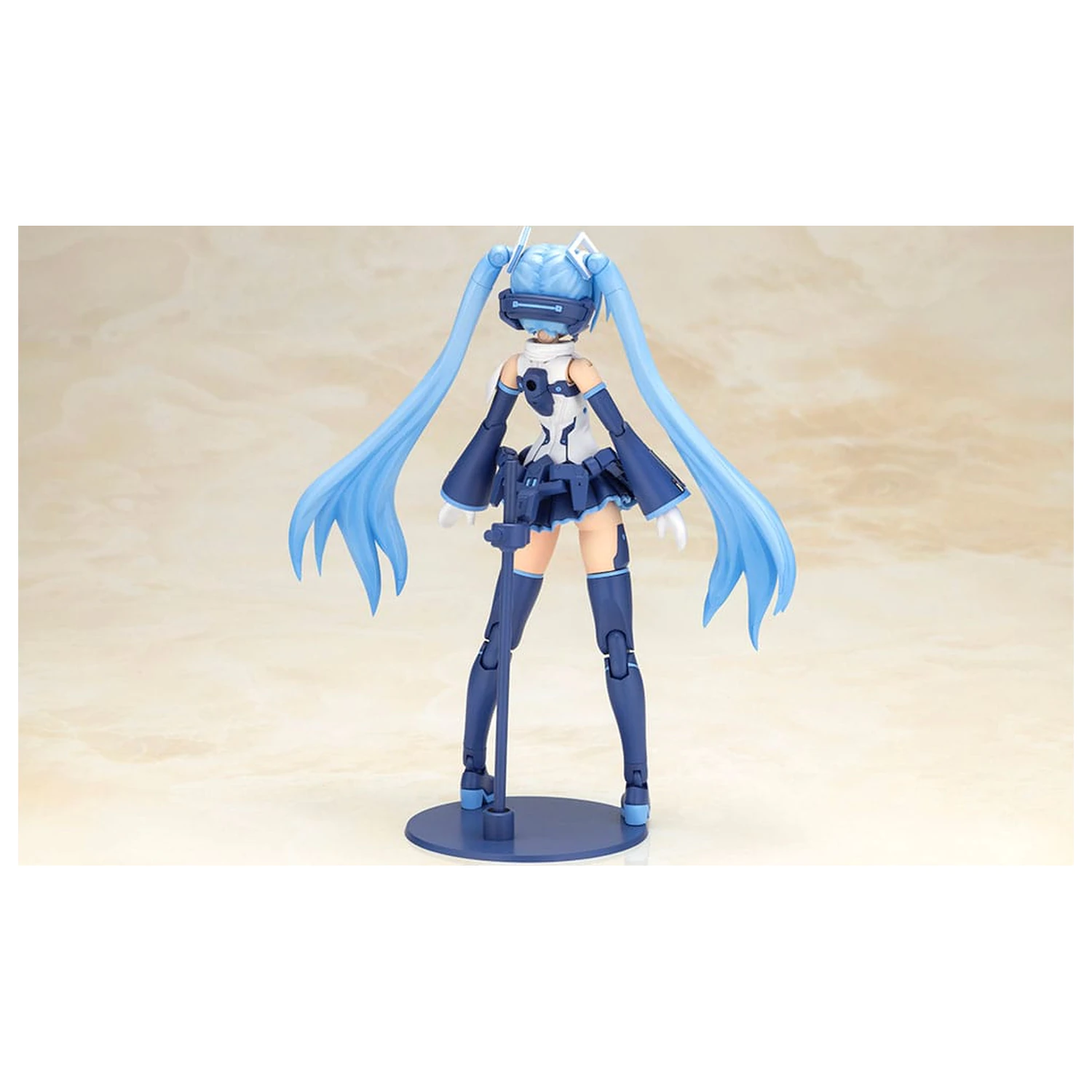 Frame Arms Girl x Hatsune Miku Kit Model din plastic Frame Music Girl Snow Miku Another Color Ver. 15 cm poza produsului