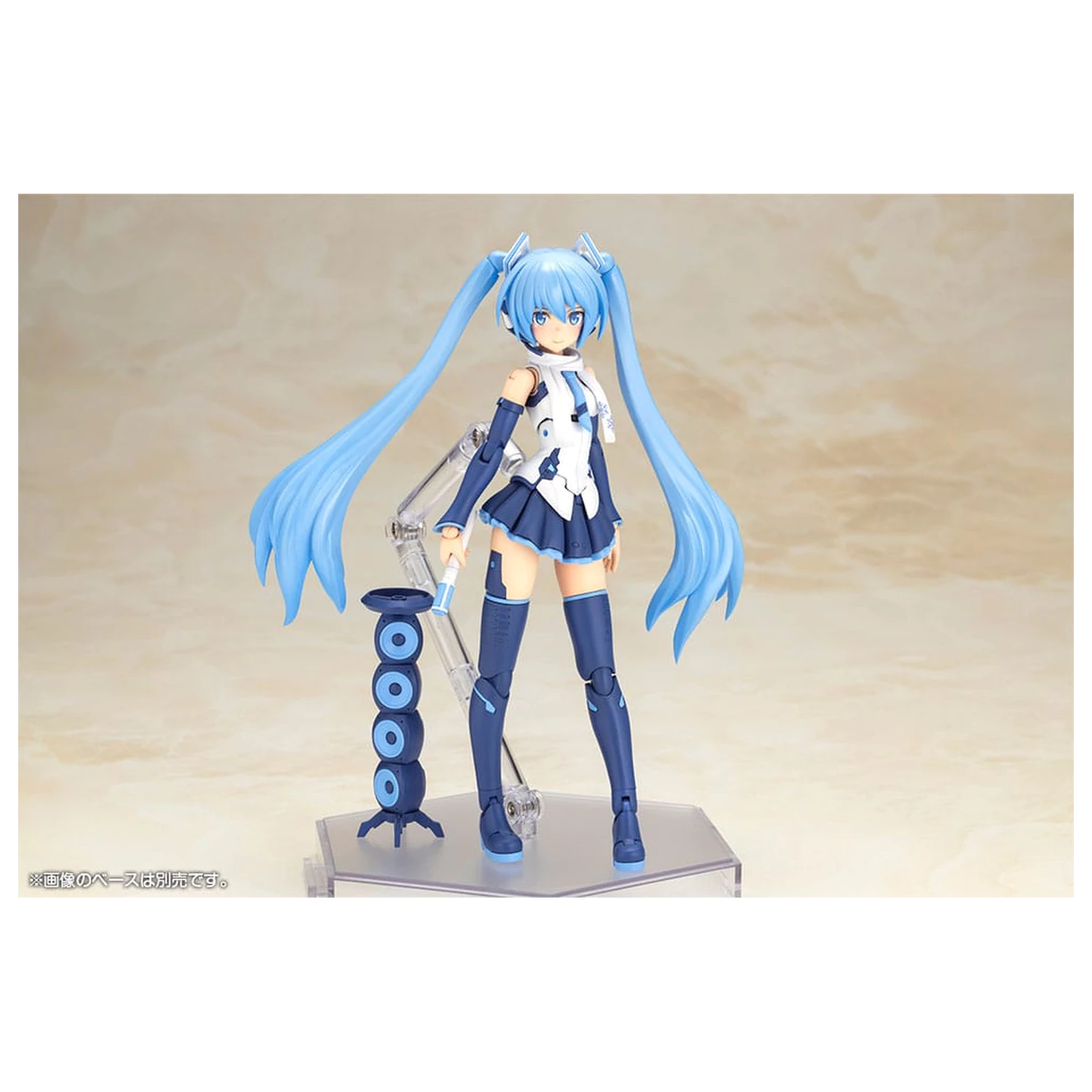 Frame Arms Girl x Hatsune Miku Kit Model din plastic Frame Music Girl Snow Miku Another Color Ver. 15 cm poza produsului