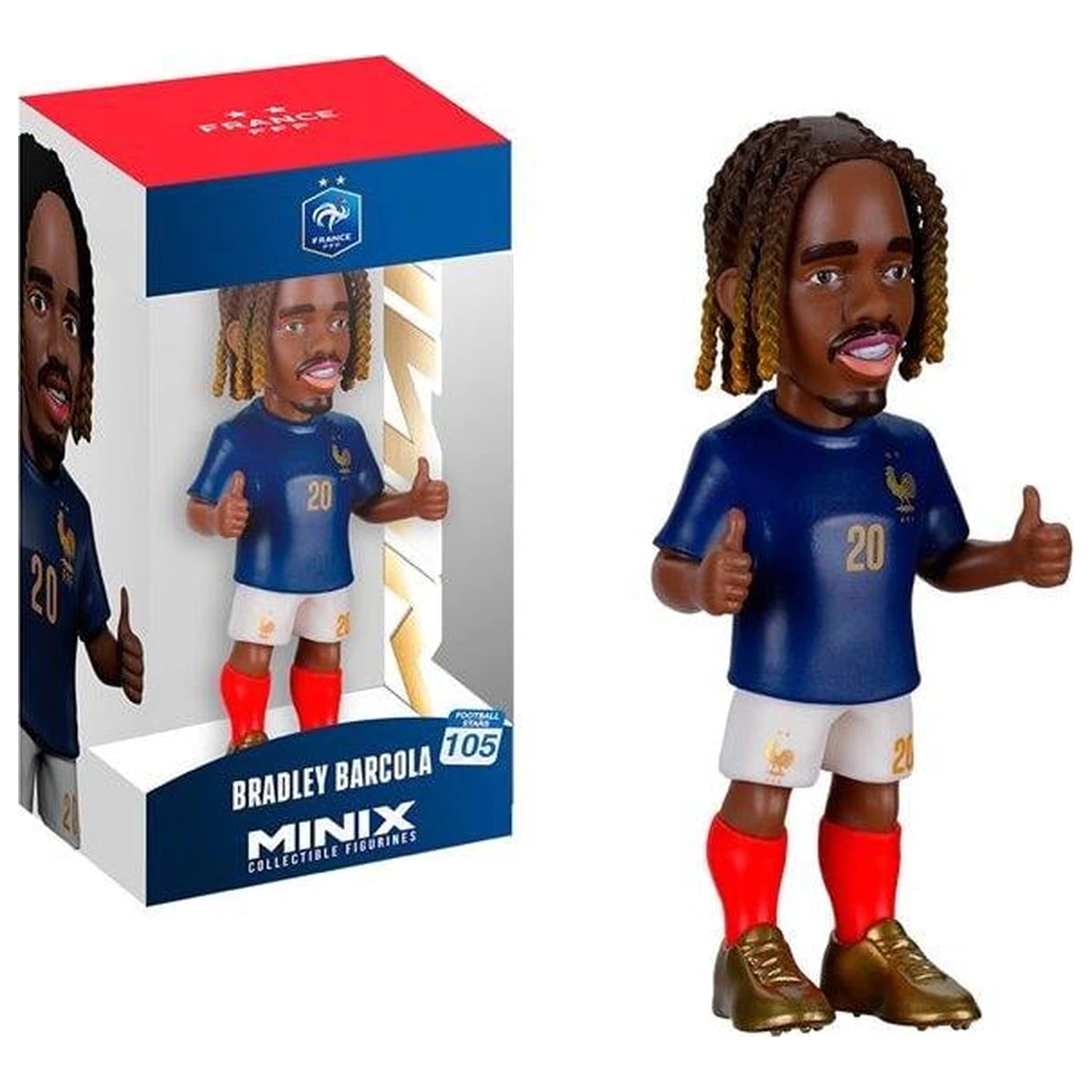 FRANCE Barcola Figurină Minix World Cup poza produsului