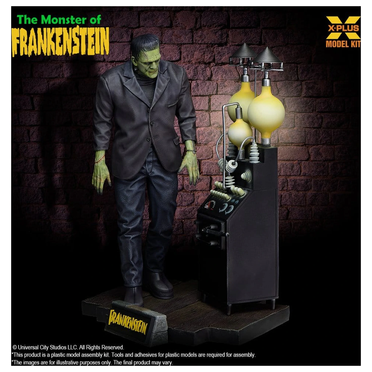 Frankenstein Kit model din plastic 1/8 The Monster of Frankenstein 27 cm poza produsului