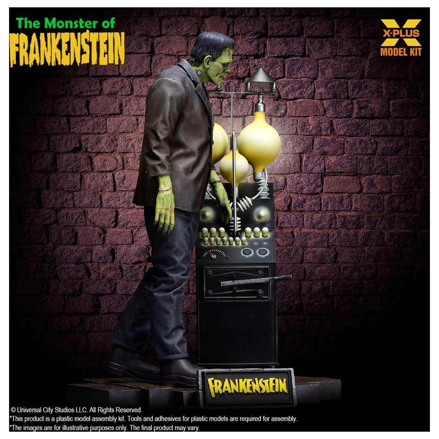 Frankenstein Kit model din plastic 1/8 The Monster of Frankenstein 27 cm poza produsului