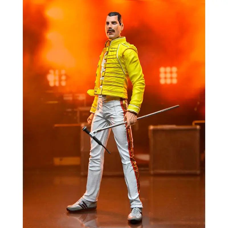 Figurină de acțiune Freddie Mercury (Jachetă Galbenă) 18 cm poza produsului