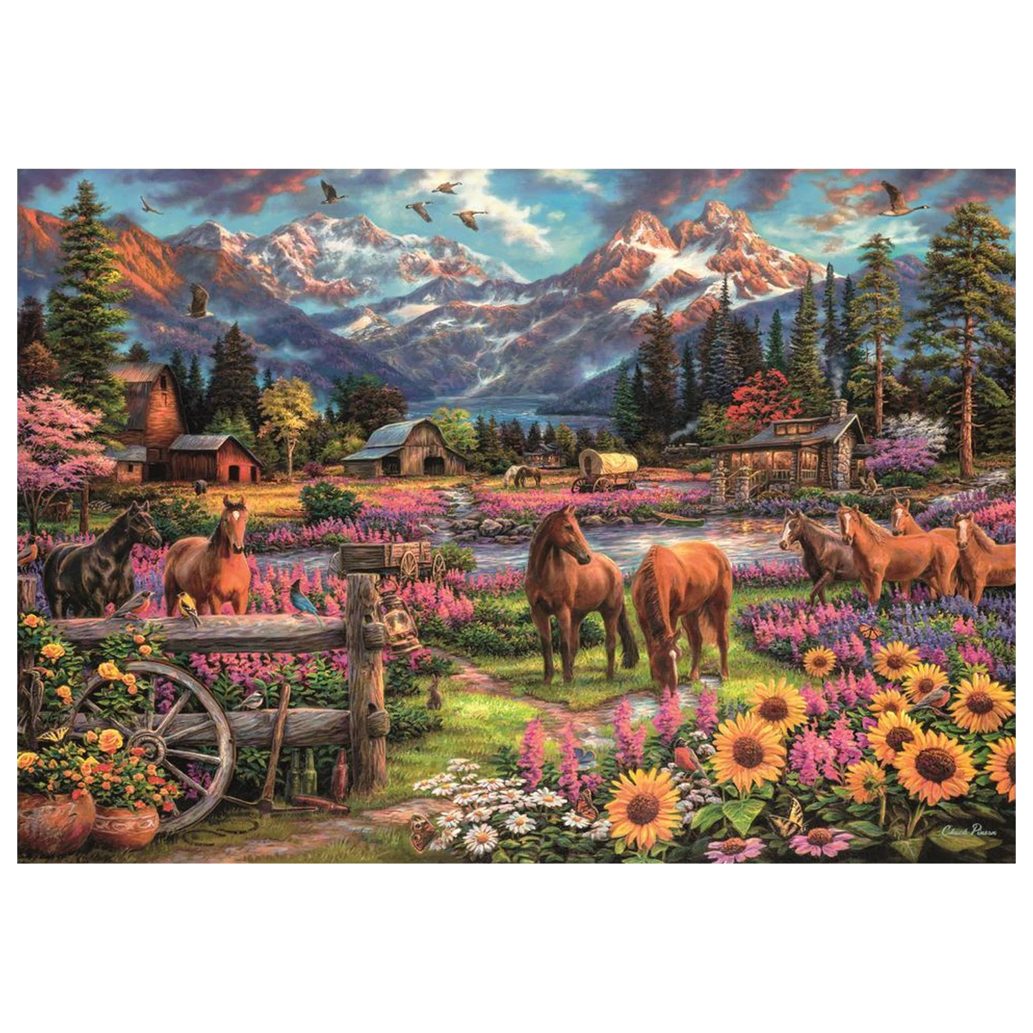 Free To Roam puzzle 3000 de piese poza produsului