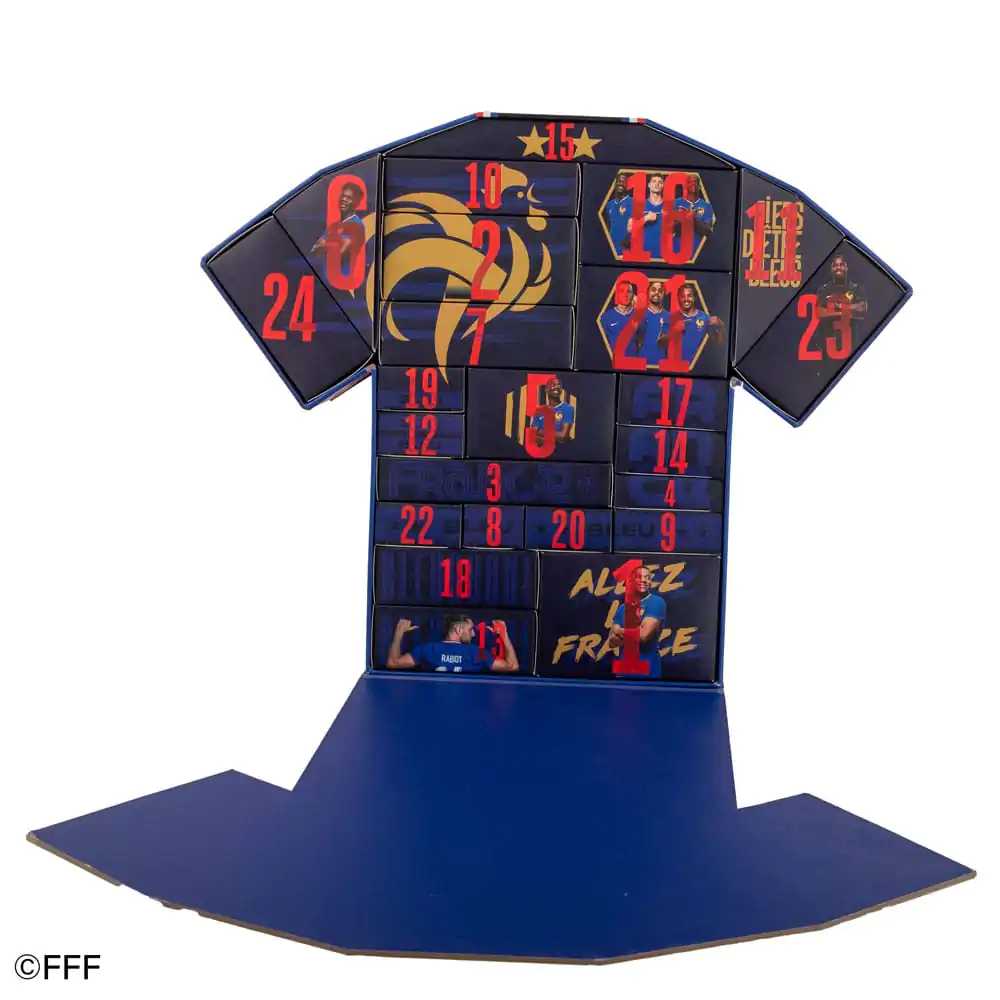 Calendar Advent Federația Franceză de Fotbal Deluxe 2025 poza produsului