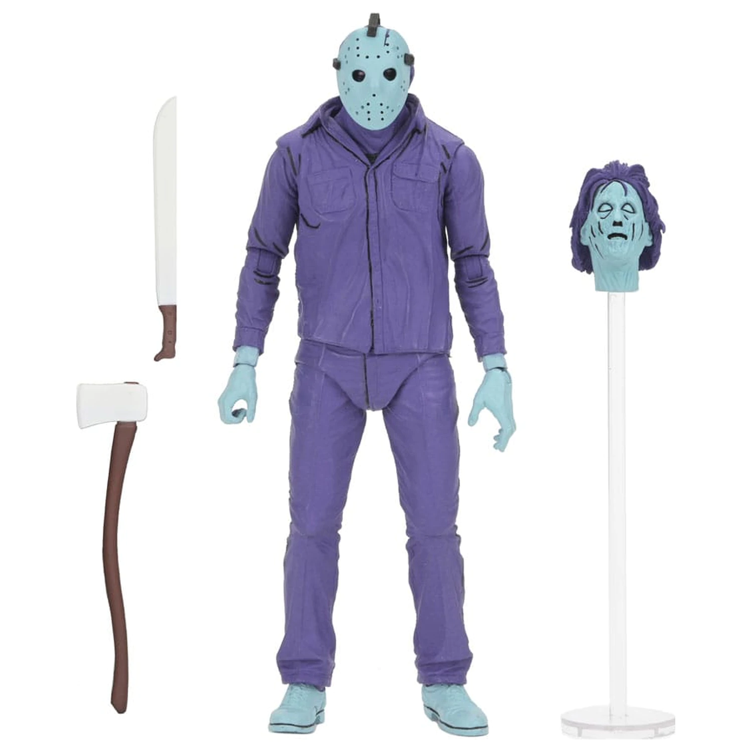 Friday the 13th Figurina de actiune Jason Theme Music Edition (Classic Video Game Appearance) 18 cm poza produsului