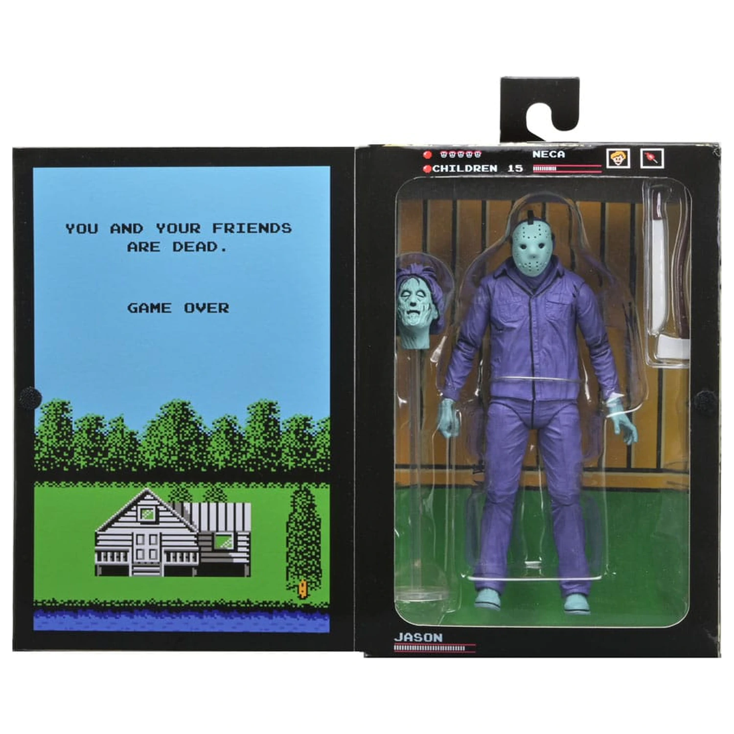 Friday the 13th Figurina de actiune Jason Theme Music Edition (Classic Video Game Appearance) 18 cm poza produsului