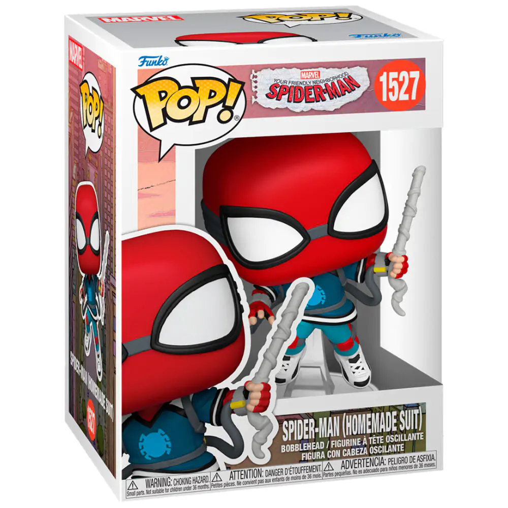 Friendly Neighborhood Spider-Man Funko POP! Figurina vinil Proto Suit Spider-Man 9 cm poza produsului