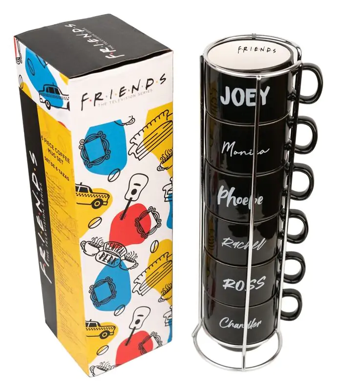 Friends set de 6 căni 150ml poza produsului