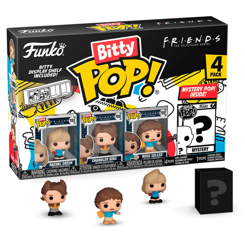 Blister 4 figurine Bitty POP Friends Rachel poza produsului