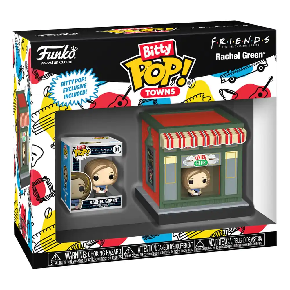 Friends Bitty Funko POP! Town Figurina Vinyl Rachel la Central Perks 2,5 cm poza produsului