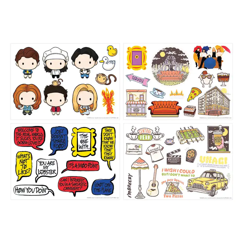 Friends Tech Pachet de stickere poza produsului