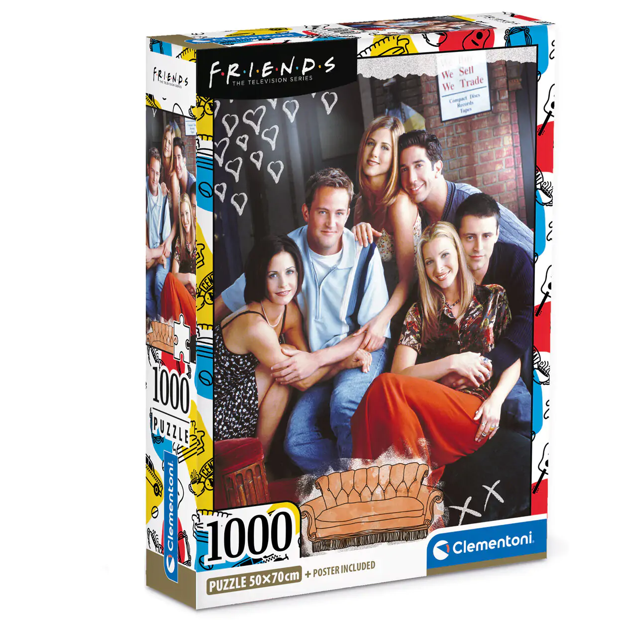 Friends puzzle 1000 piese poza produsului