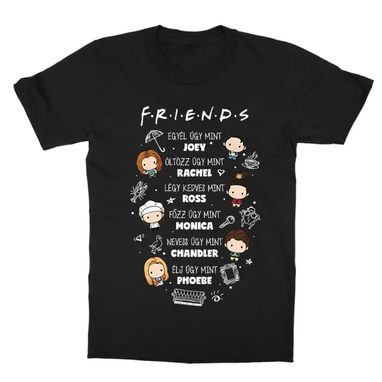 Friends Úgy mint - Jóbarátok tricou copii poza produsului
