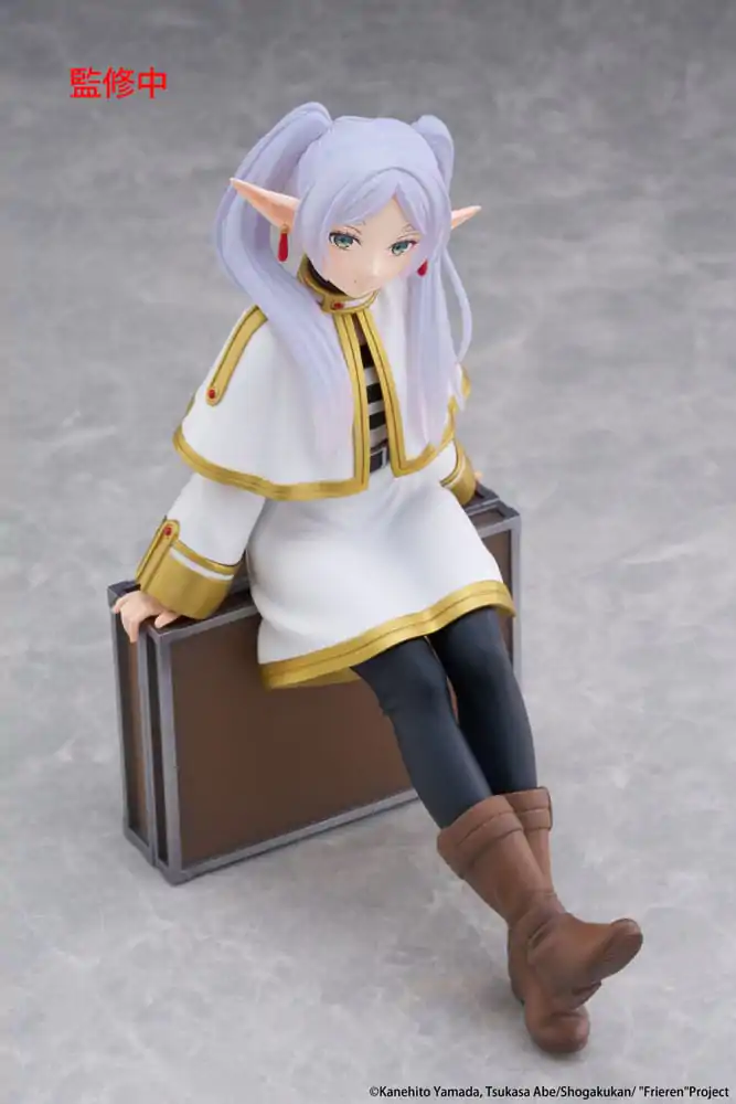 Frieren: Beyond Journey's End PVC Statuie Desktop Cute Figurina Frieren Trunk Case Ver. 13 cm poza produsului