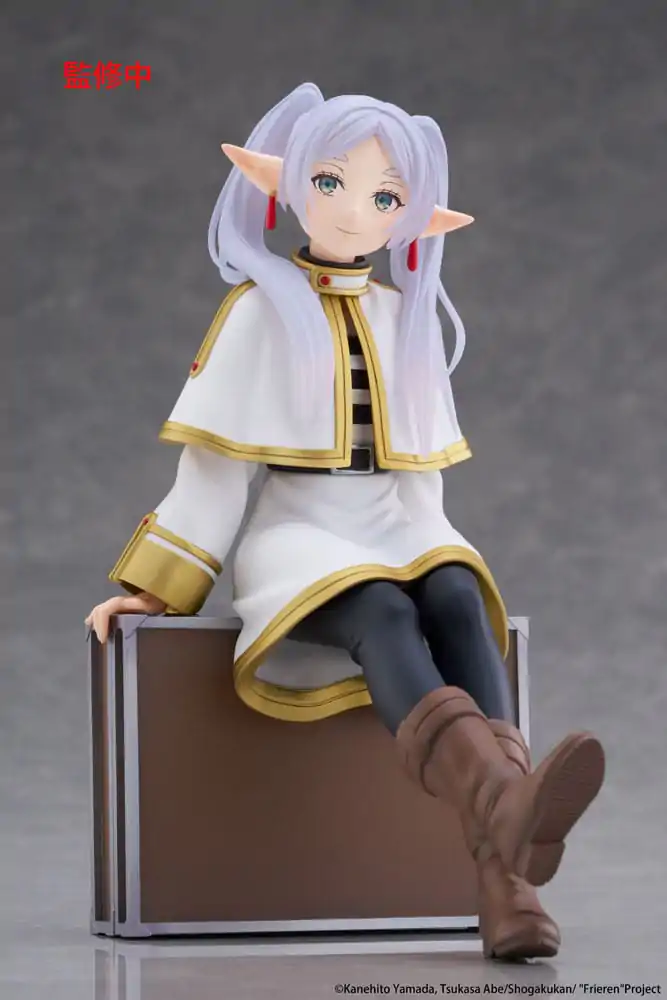 Frieren: Beyond Journey's End PVC Statuie Desktop Cute Figurina Frieren Trunk Case Ver. 13 cm poza produsului