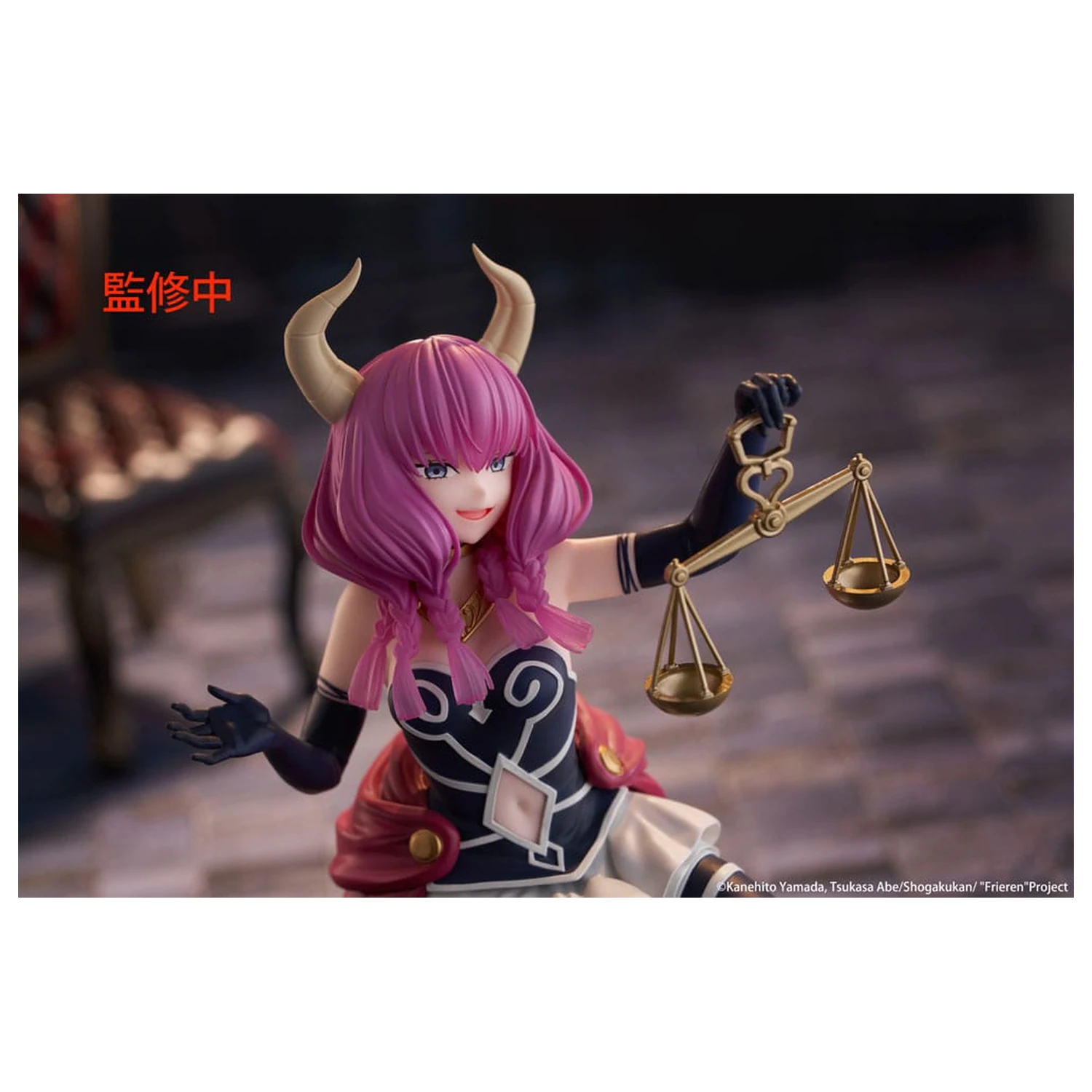 Frieren Beyond Journeys End Statueta PVC de birou figurina draguta Aura the guillotine 13 cm poza produsului