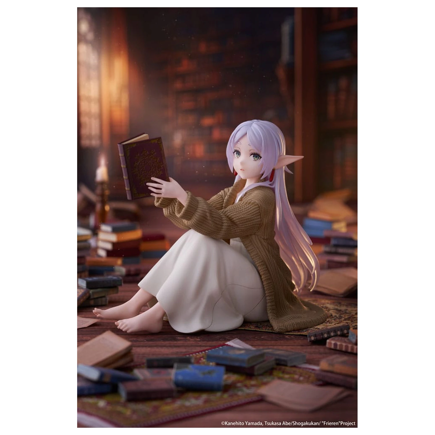 Frieren: Beyond Journey's End Statuie PVC Figurină Drăguță pentru Birou Frieren Roomwear Ver. 13 cm poza produsului
