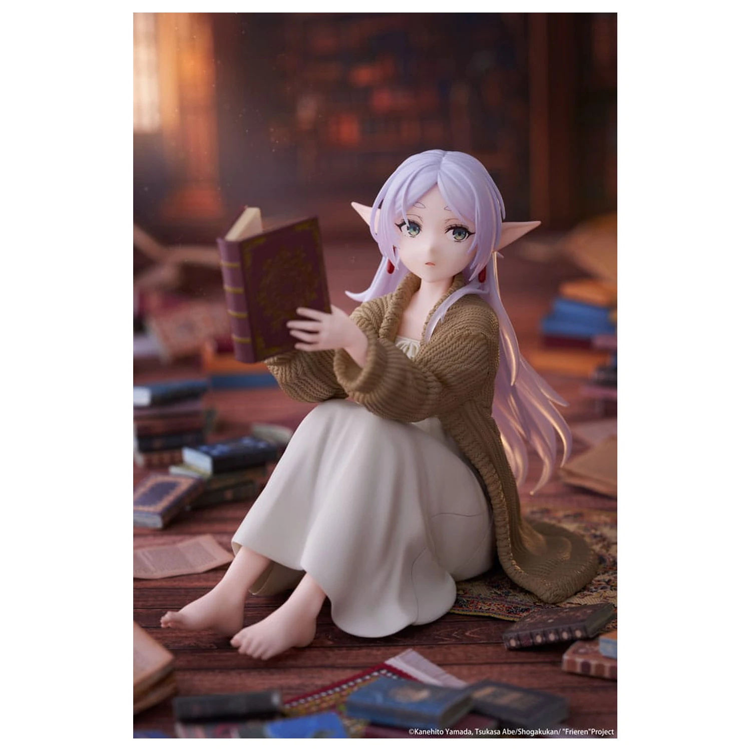 Frieren: Beyond Journey's End Statuie PVC Figurină Drăguță pentru Birou Frieren Roomwear Ver. 13 cm poza produsului