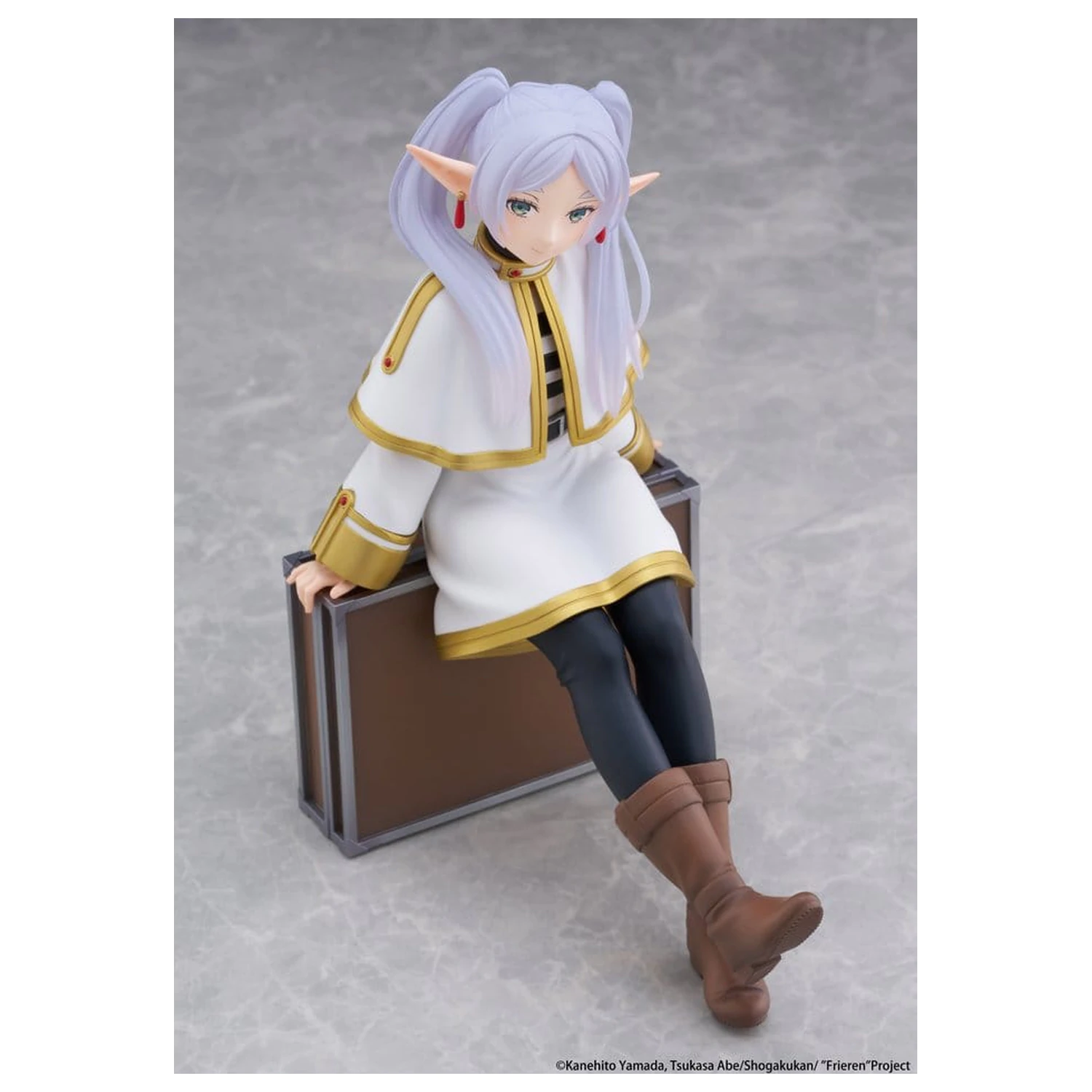 Frieren: Beyond Journey's End Figura PVC de birou Cute Frieren (Trunk Case Ver.) Reissue 13 cm poza produsului