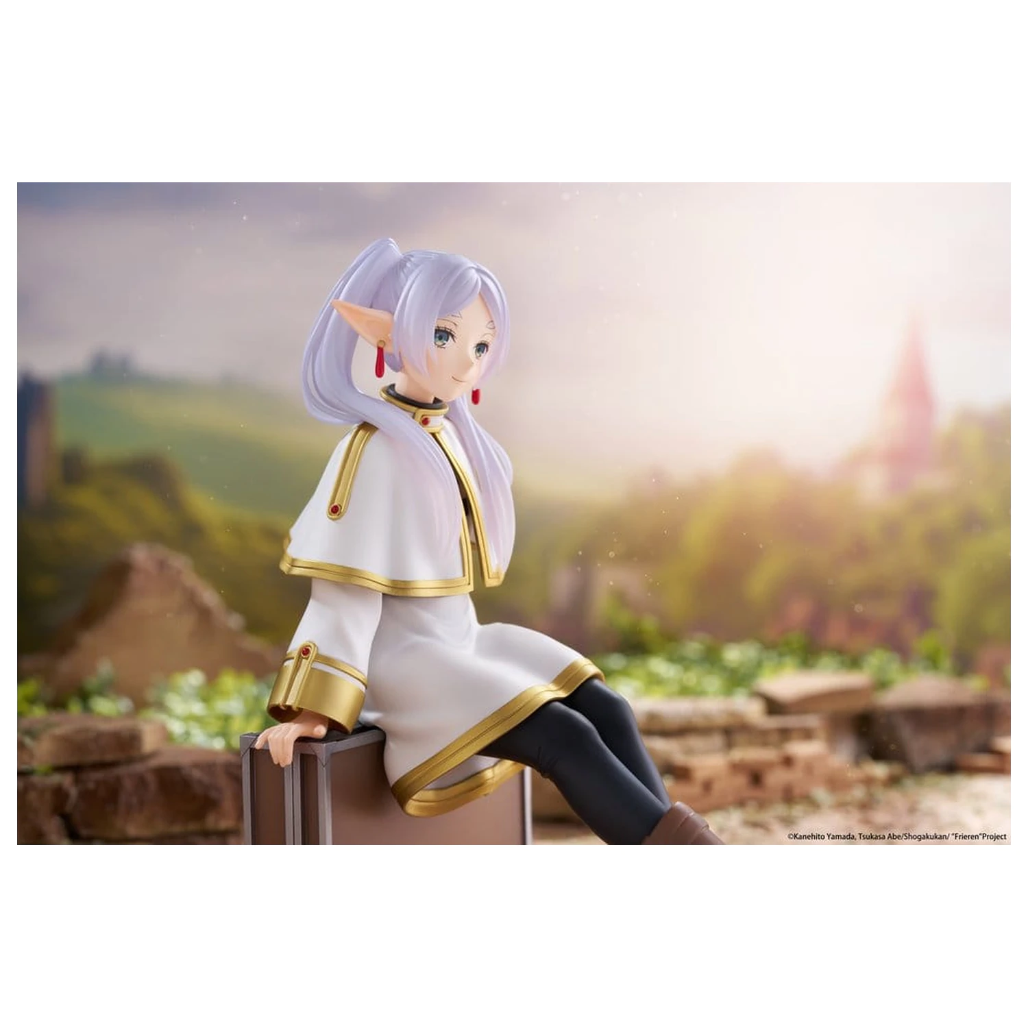 Frieren: Beyond Journey's End Figura PVC de birou Cute Frieren (Trunk Case Ver.) Reissue 13 cm poza produsului
