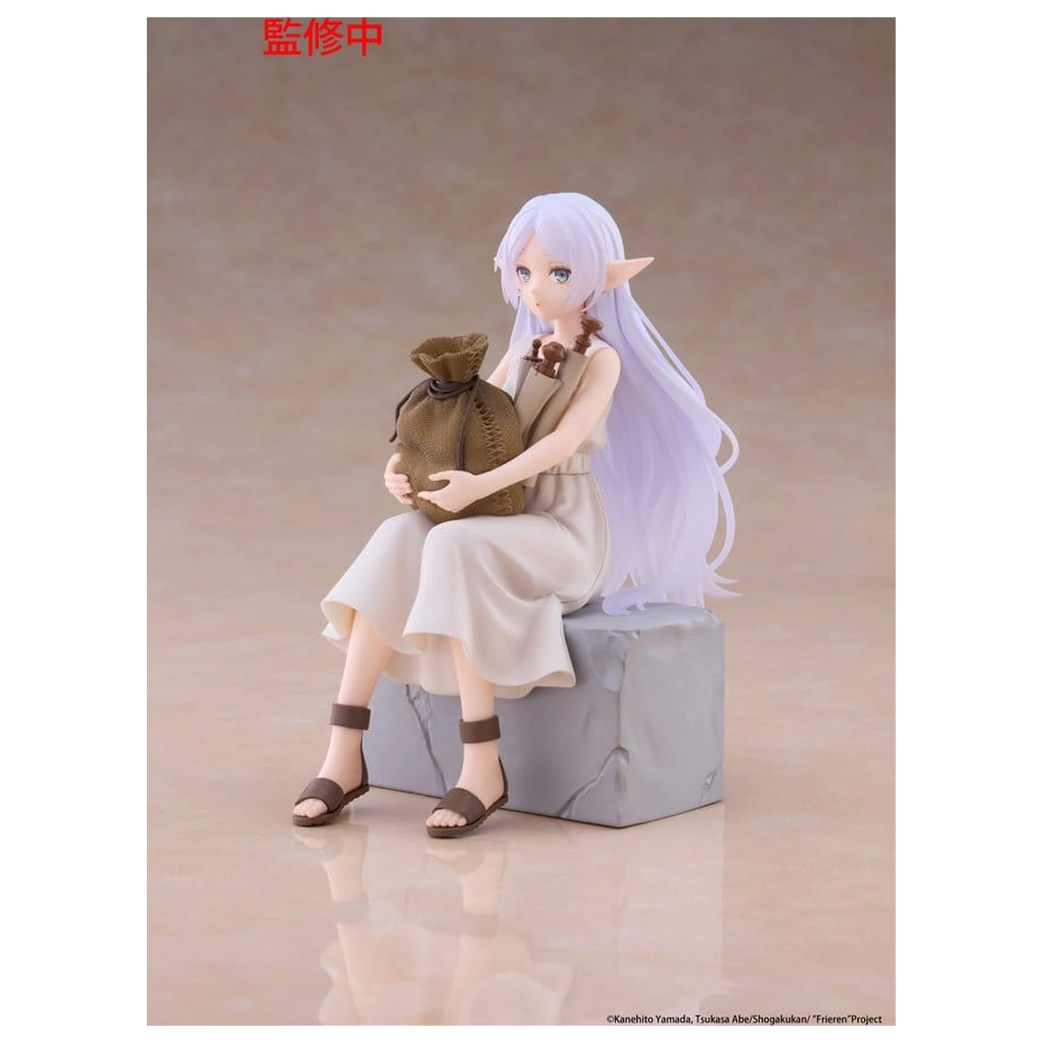 Frieren: Beyond Journey's End Figura PVC Desktop Cute Frieren (In training Ver.) 16 cm poza produsului