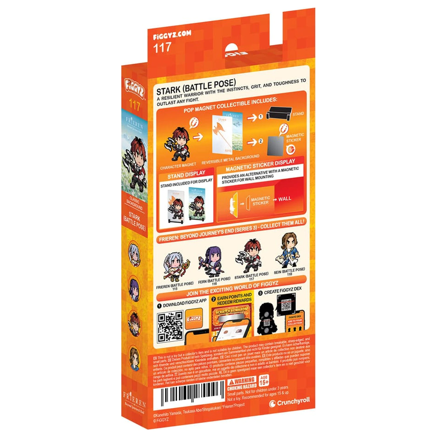 Frieren: Beyond Journey's End FiGGYZ Magnet Colectionabil Stark (Battle Pose) 11 cm poza produsului