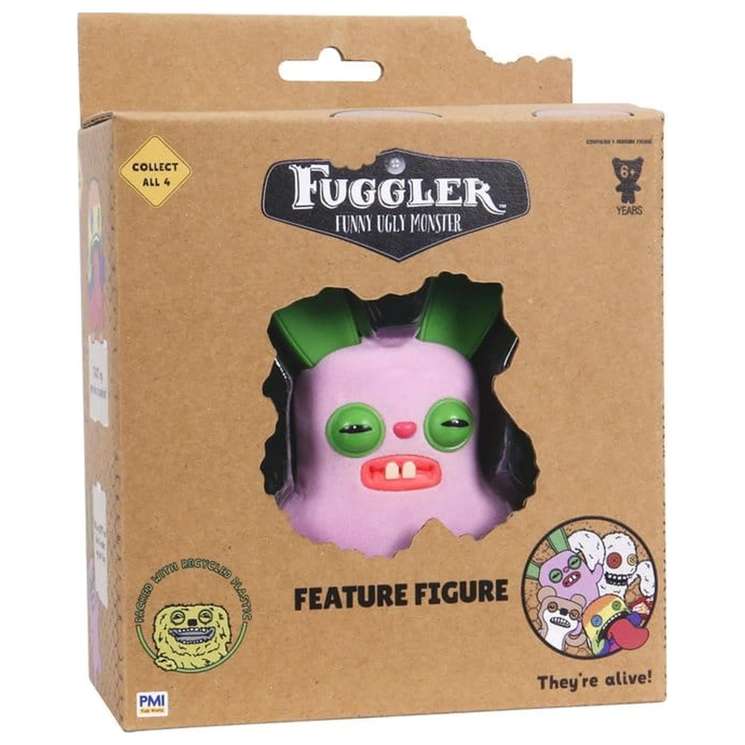 Fuggler: Feature Figures Figurina In Cutie cu Fereastra Rabid Rabbit Lilac poza produsului