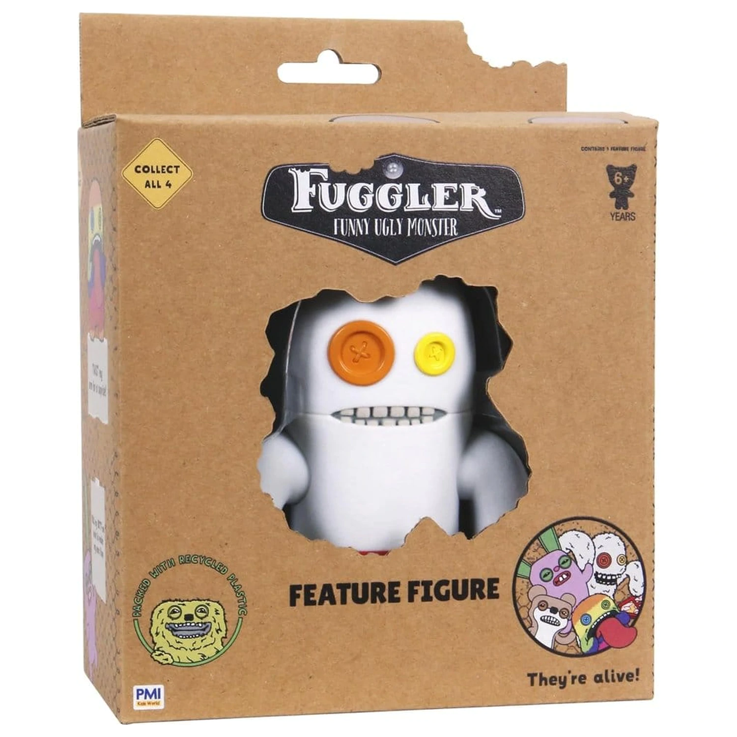 Fuggler: Feature Figures Figura in cutie cu fereastra Sasquoosh White poza produsului