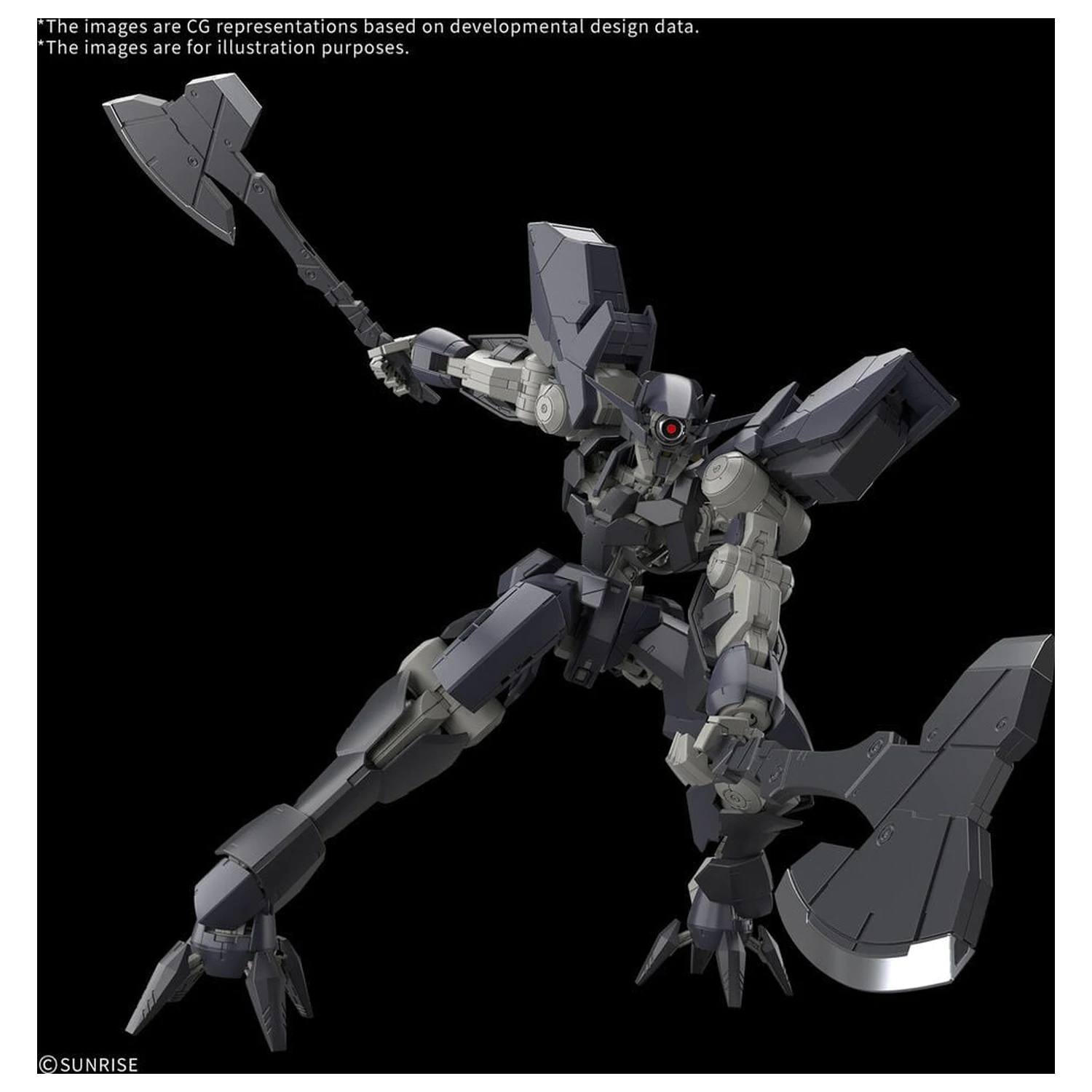 Full Mechanics 1/100 Graze Ein Mobile Suit Gundam Iron-Blooded Orphans Kit model poza produsului