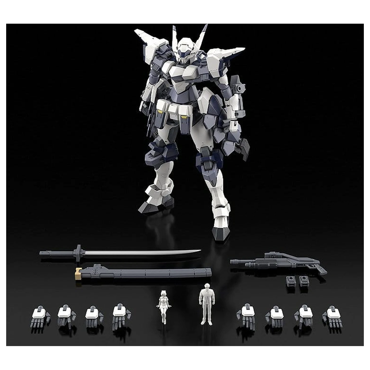 Full Metal Panic! Kit model din plastic 1/48 Azure Raven cu Type 10 Modified Monomolecular Blade Plated Ver. & Special Display Base 18 cm poza produsului