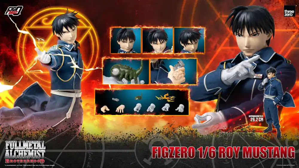 Fullmetal Alchemist: Brotherhood Figurina de acțiune FigZero 1/6 Roy Mustang 29 cm poza produsului