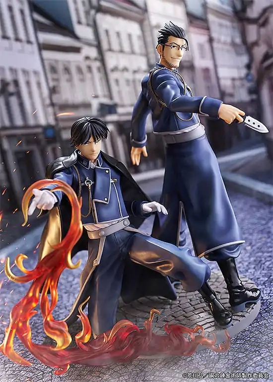 Fullmetal Alchemist: Brotherhood Statuie PVC Roy Mustang & Maes Hughes Kizuna 27 cm poza produsului