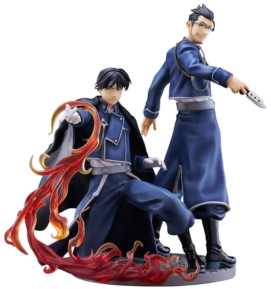 Fullmetal Alchemist: Brotherhood Statuie PVC Roy Mustang & Maes Hughes Kizuna 27 cm poza produsului