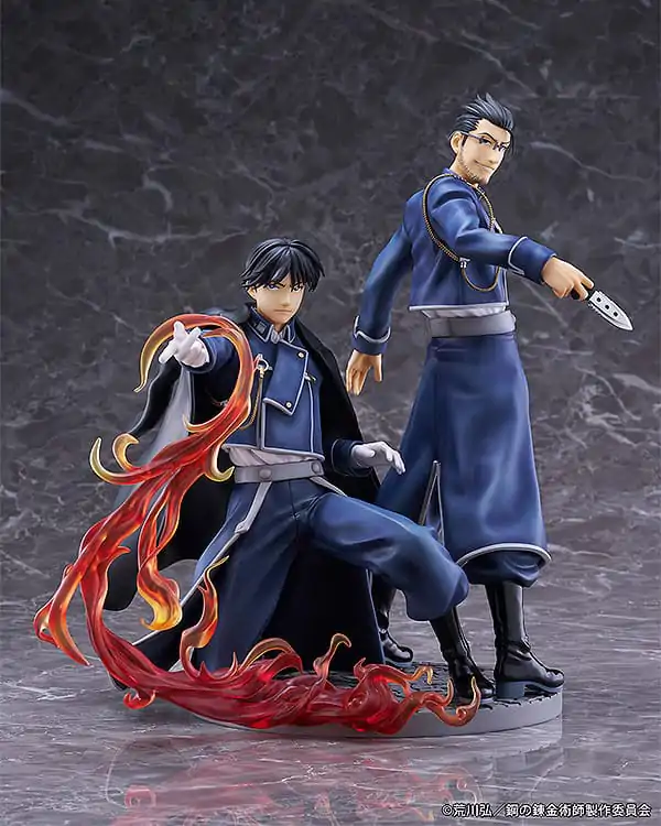 Fullmetal Alchemist: Brotherhood Statuie PVC Roy Mustang & Maes Hughes Kizuna 27 cm poza produsului