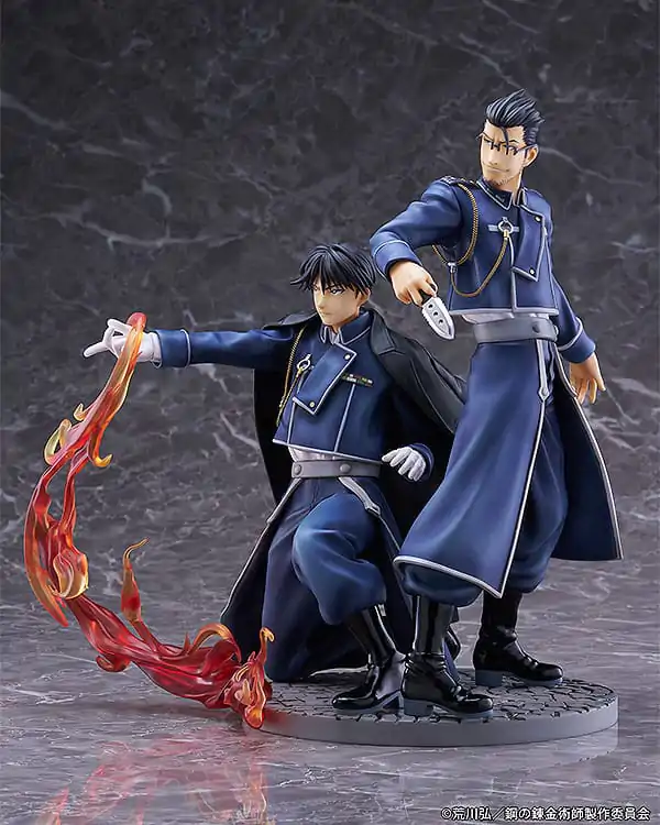 Fullmetal Alchemist: Brotherhood Statuie PVC Roy Mustang & Maes Hughes Kizuna 27 cm poza produsului