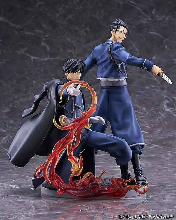 Fullmetal Alchemist: Brotherhood Statuie PVC Roy Mustang & Maes Hughes Kizuna 27 cm poza produsului