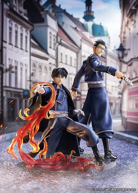 Fullmetal Alchemist: Brotherhood Statuie PVC Roy Mustang & Maes Hughes Kizuna 27 cm poza produsului