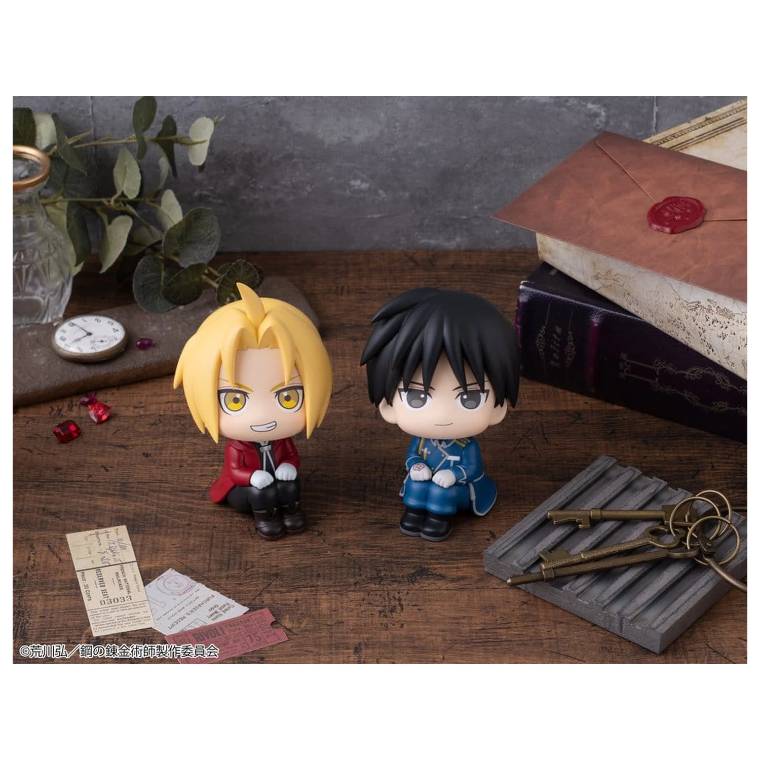 Fullmetal Alchemist Look Up figurine din PVC pachet de 2 Edward Elric & Roy Mustang 11 cm (cu cadou) poza produsului