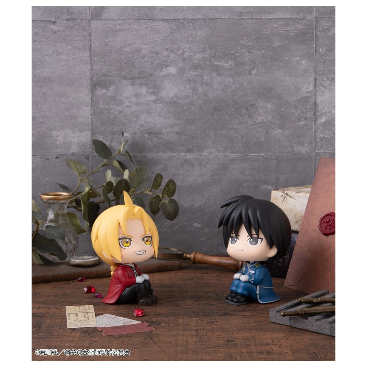 Fullmetal Alchemist Look Up figurine din PVC pachet de 2 Edward Elric & Roy Mustang 11 cm (cu cadou) poza produsului
