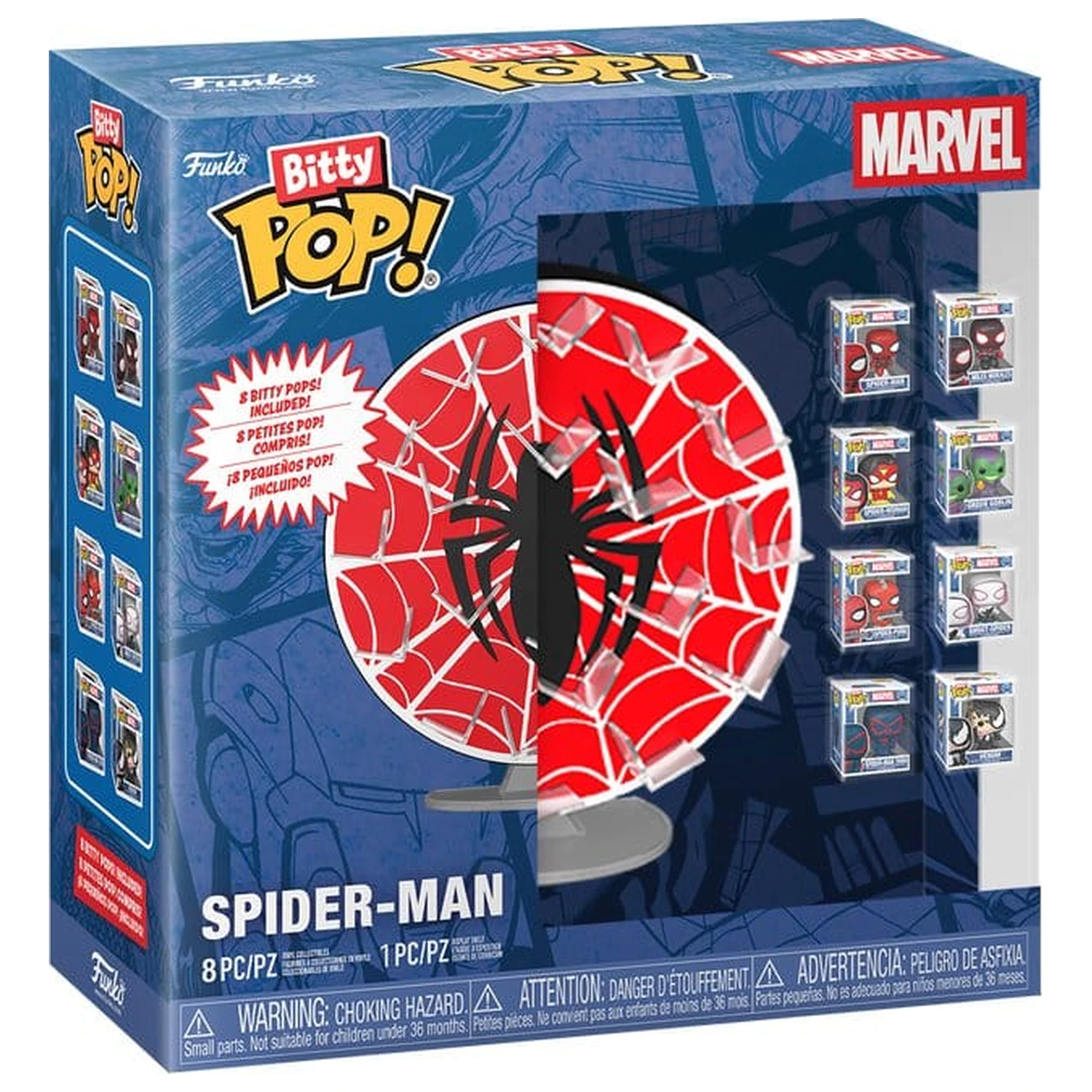 Funko Bitty Displays: BP&D Bundle- Spider-Man(BF) poza produsului