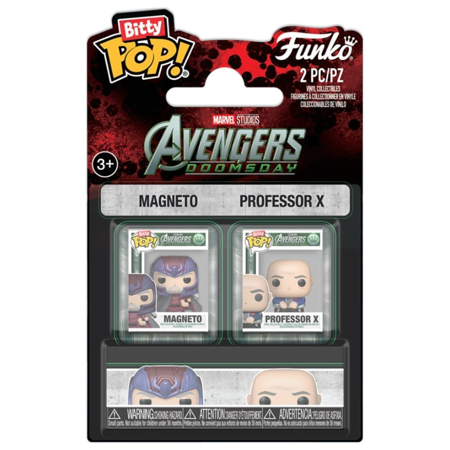 Bitty Funko POP pack 2 figurine Marvel Studios Avengers Doomsday poza produsului