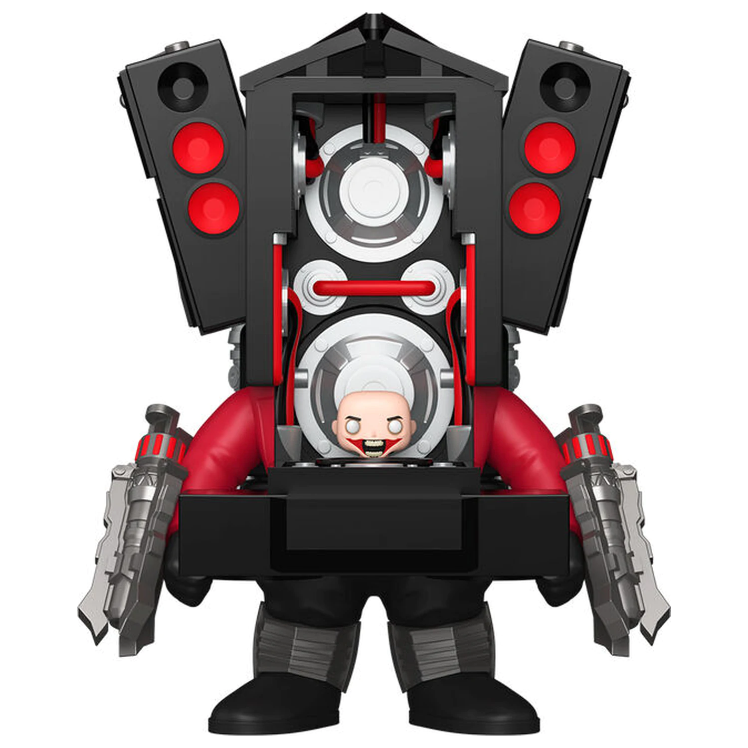 Funko Bitty Pop Bots figurina Skibidi Toilet Titan Speakerman and Parasitic Skibidi Toilet poza produsului