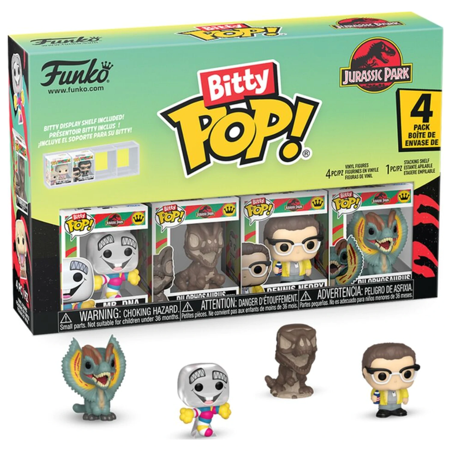Funko Bitty POP! figurina Jurassic Park Mr. DNA poza produsului