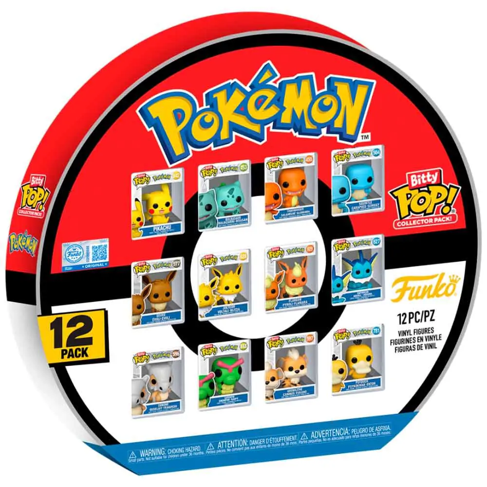 Bitty Funko POP figura set multiplu Pokemon poza produsului