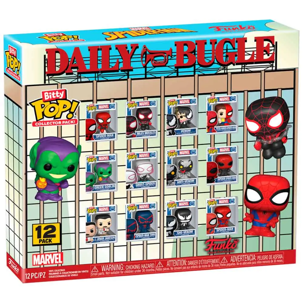 Figurine Bitty Funko POP Multipack Marvel Spiderman poza produsului