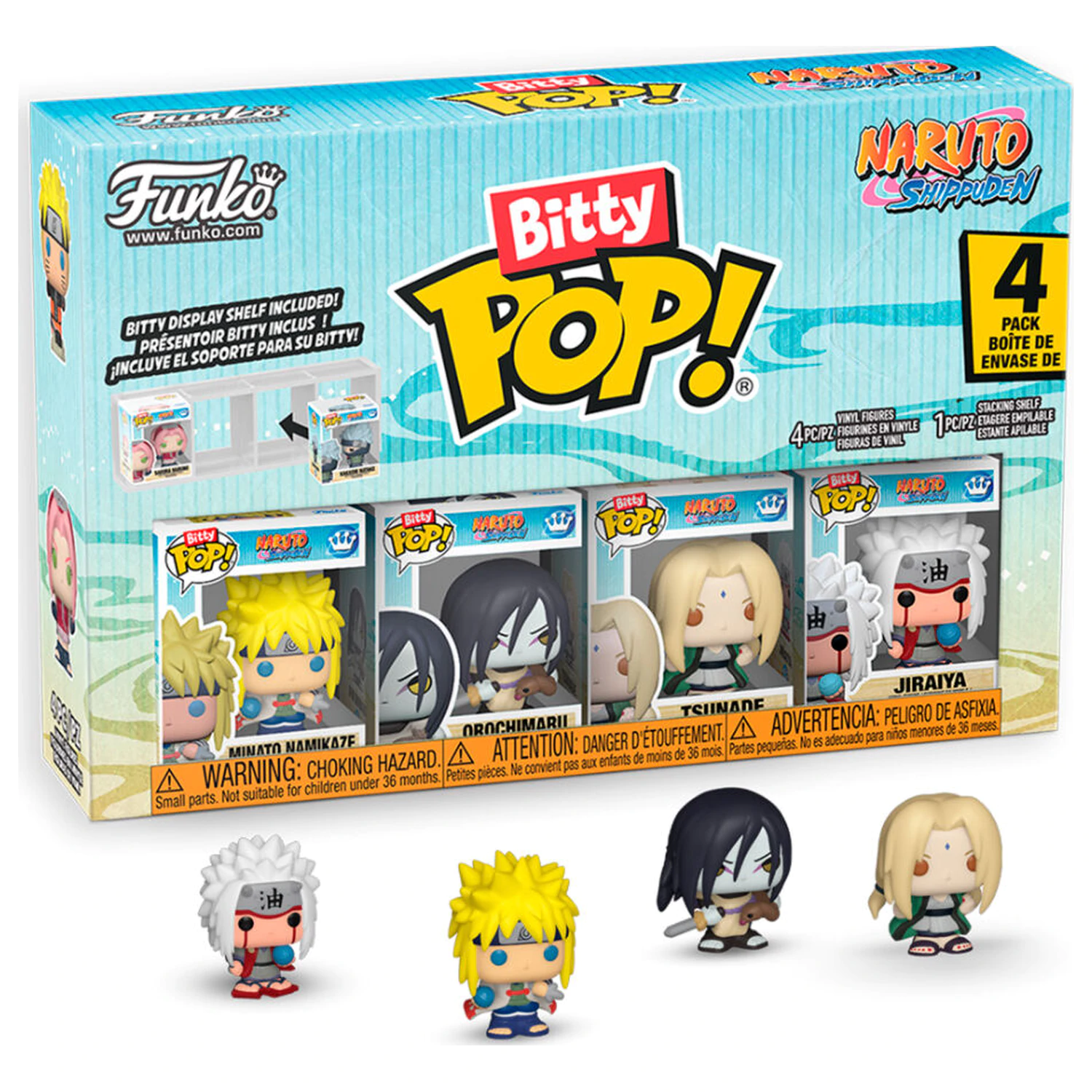 Funko Bitty POP! Naruto Shippuden Team 2 figurina poza produsului