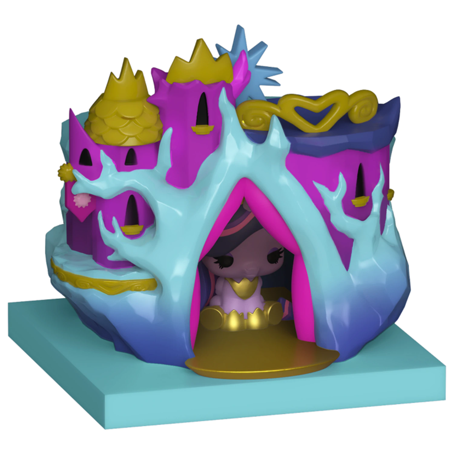Funko Bitty POP! Town figurina My Little Pony Castle of Friendship si Princess Twilight Sparkle poza produsului