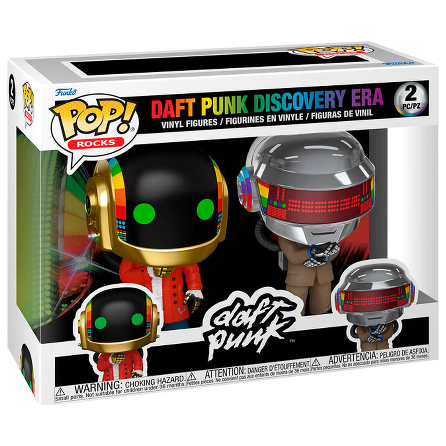 Funko POP pachet 2 figurine Daft Punk Discovery Era poza produsului